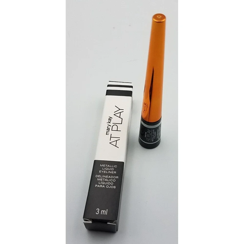 MARY KAY at PLAY METALLIC LIQUID EYELINER COPPER Eye Liner NIB Disc Limt Edition